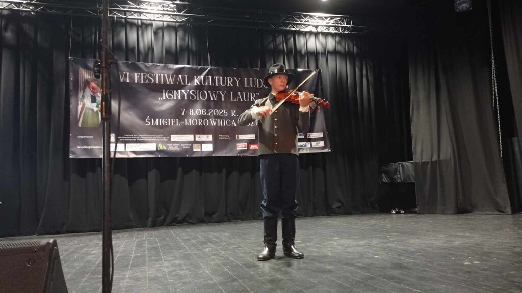 Młodzi muzycy z sukcesami na VI Festiwalu Kultury Ludowej „Ignysiowy Laur” w Śmiglu