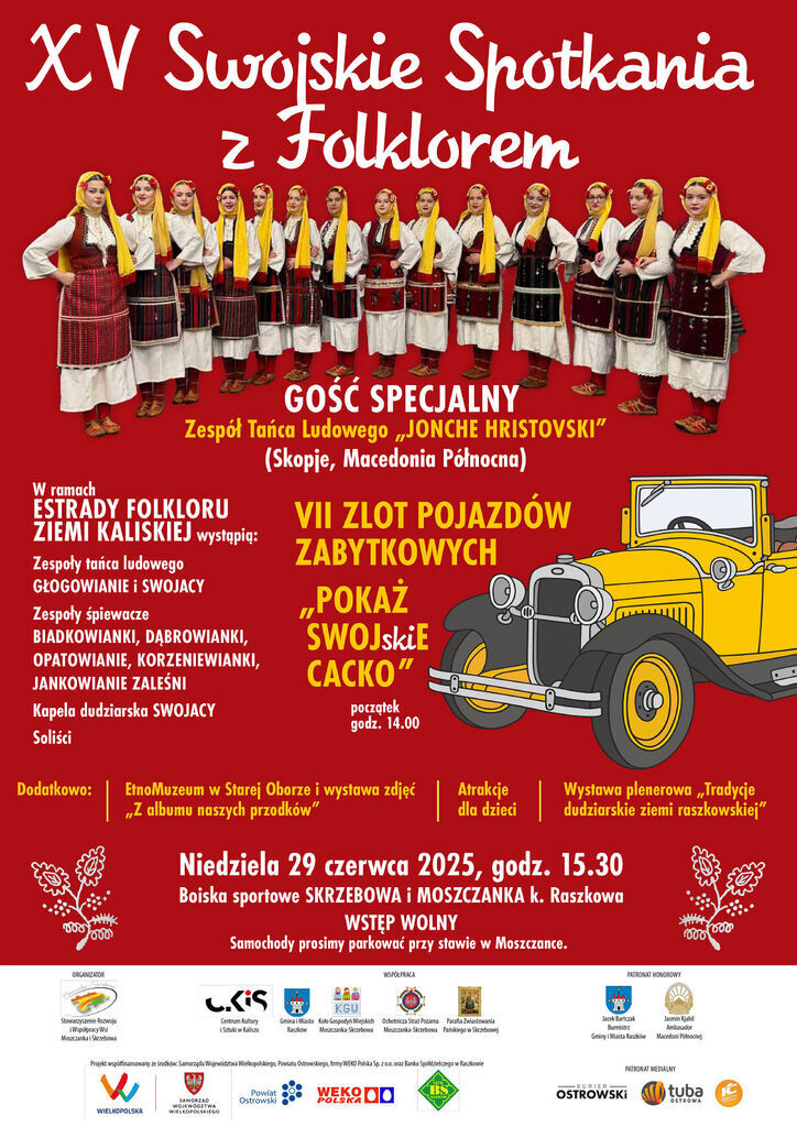 XV Swojskie Spotkania z Folklorem już 29 czerwca!