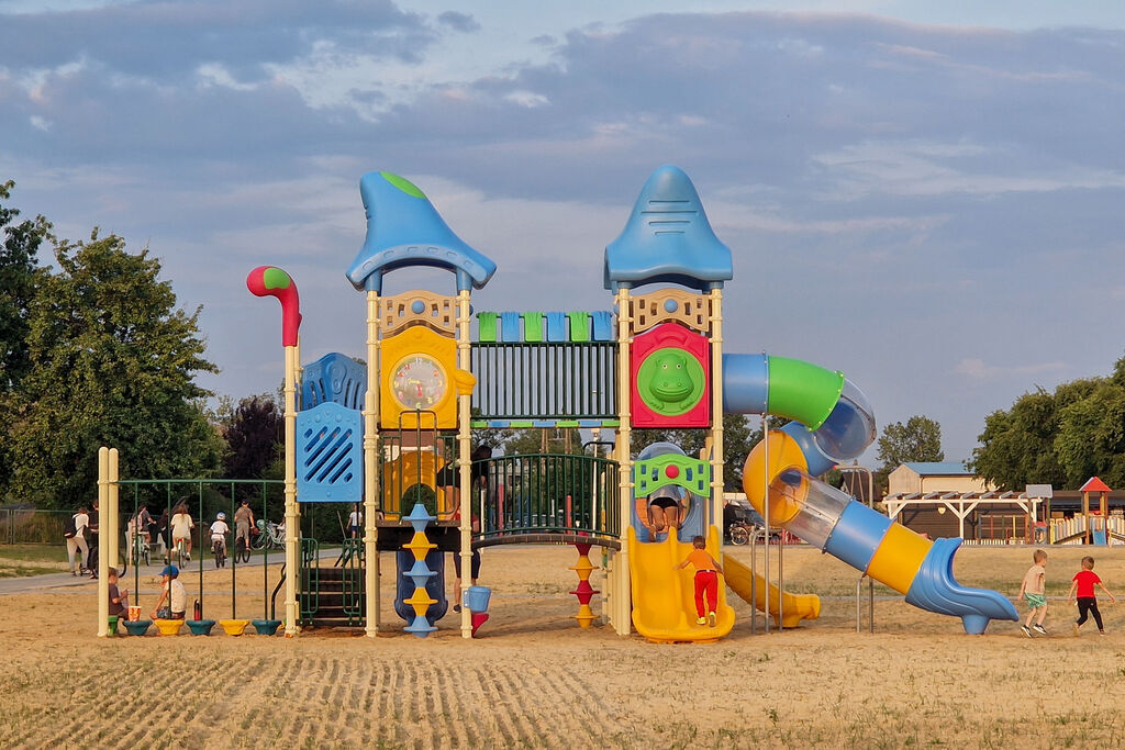 Plac zabaw na plaży