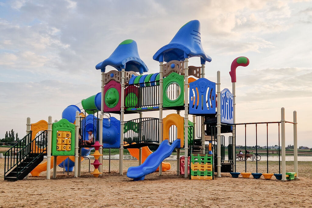 Plac zabaw na plaży