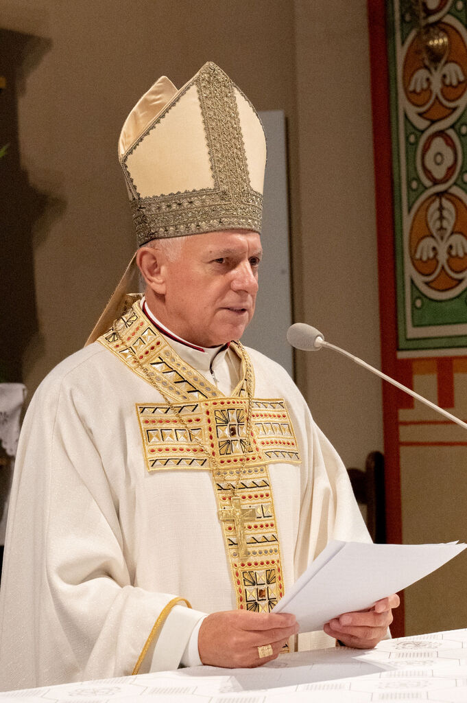 Wizyta Arcybiskupa Mieczysława Mokrzyckiego w Raszkowie