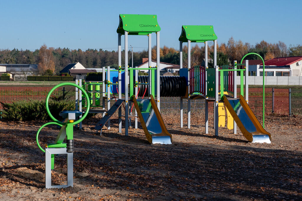 Nowy plac zabaw w Korytach