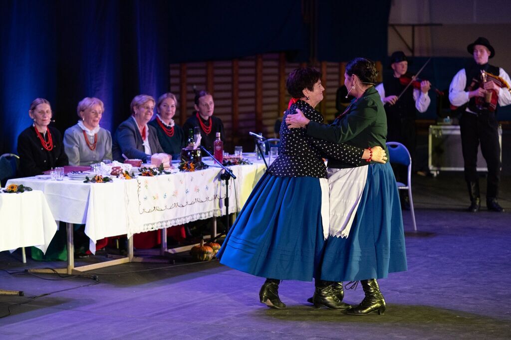 Dziecięca kapela dudziarska na koncercie „Tradycja łączy”