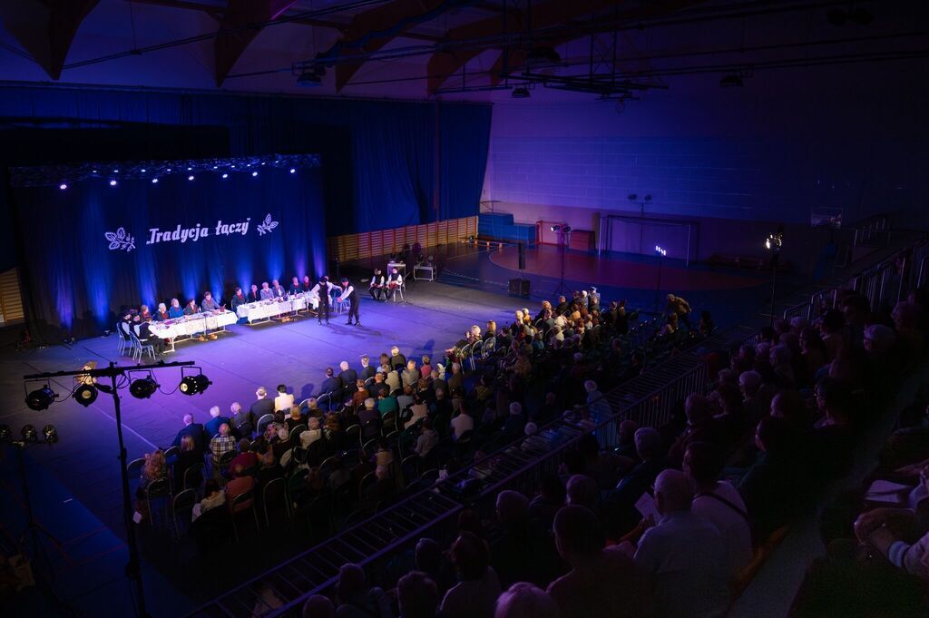 Dziecięca kapela dudziarska na koncercie „Tradycja łączy”