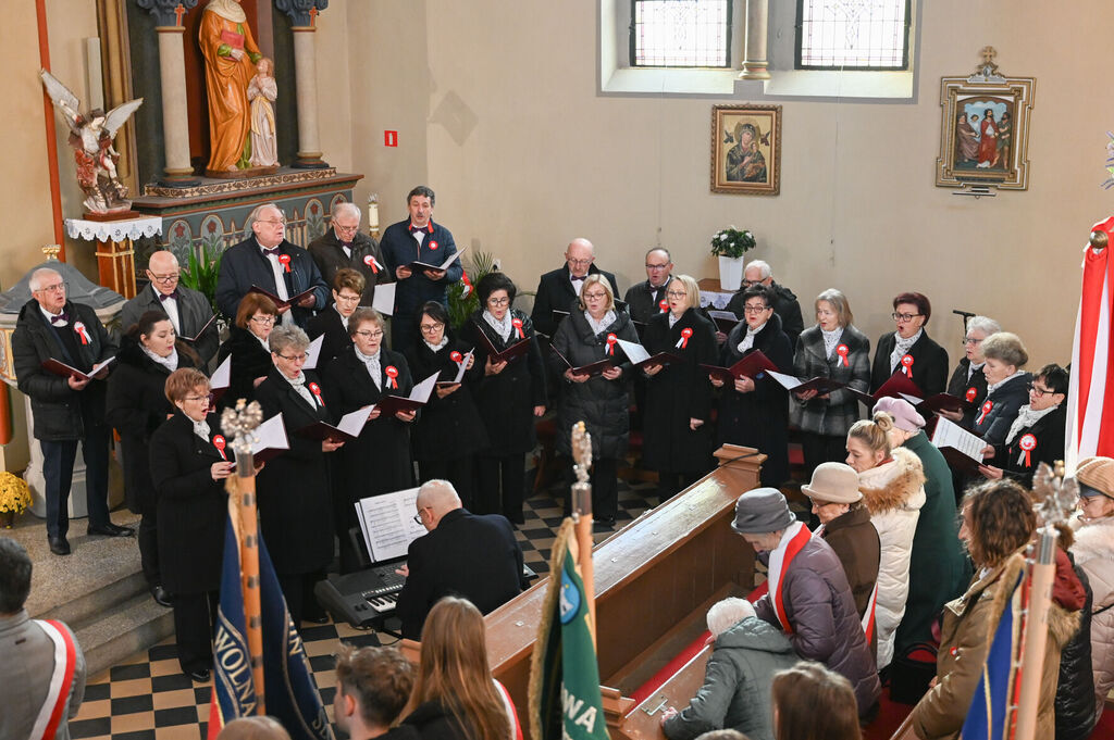 Obchody 107. rocznicy odzyskania niepodległości w Raszkowie