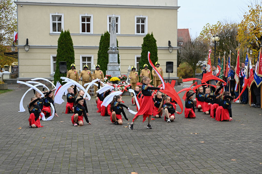 Obchody 107. rocznicy odzyskania niepodległości w Raszkowie
