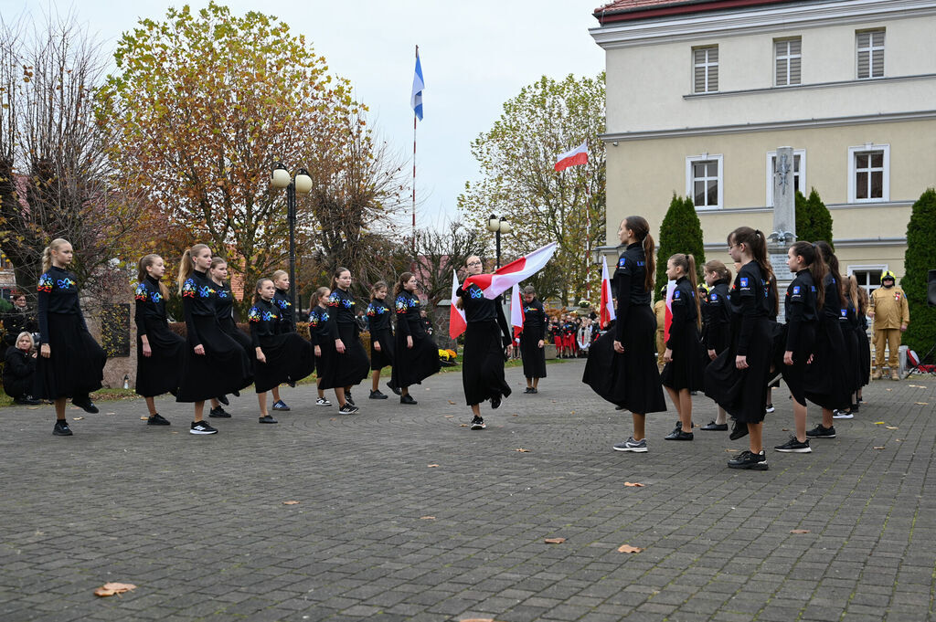 Obchody 107. rocznicy odzyskania niepodległości w Raszkowie