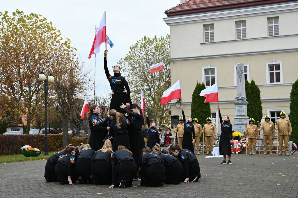 Obchody 107. rocznicy odzyskania niepodległości w Raszkowie