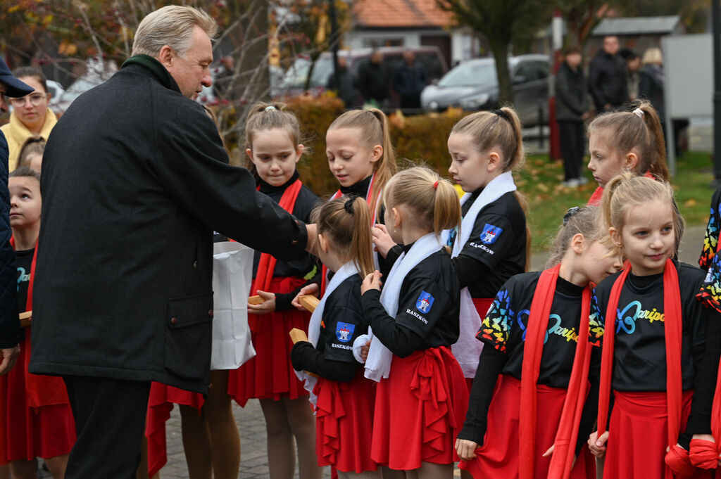 Obchody 107. rocznicy odzyskania niepodległości w Raszkowie