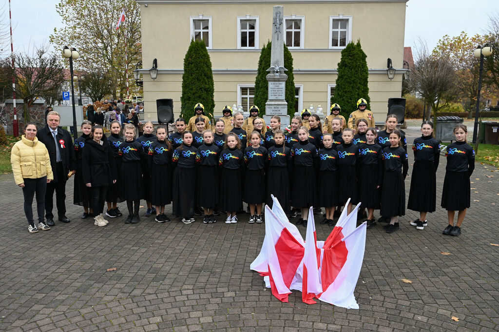 Obchody 107. rocznicy odzyskania niepodległości w Raszkowie