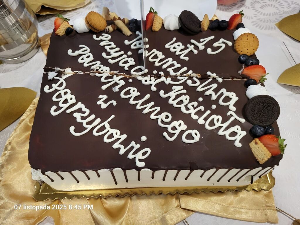 15-lecie Towarzystwa Przyjaciół Kościoła Parafialnego w Pogrzybowie