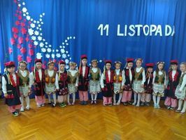 Przedszkolaki z dumą obchodziły narodowe Święto Niepodległości