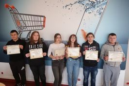 Uczniowie z Zespołu Szkół zdobyli złote i srebrne certyfikaty na egzaminie TOEFL Junior