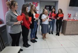 „Walentynki 2020” w Senior-Wigor z maturzystkami z ZS w Strzegomiu