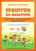 "Sprintem do maratonu" w Publicznym Przedszkolu w Stanowicach