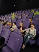 Przedszkolaki z Jaroszowa w kinie