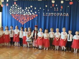 Przedszkolaki obchodziły Narodowe Święto Niepodległości