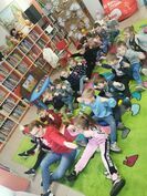 Lekcja biblioteczna dla strzegomskich przedszkolaków
