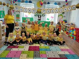 „Dzień Pszczoły” w grupie młodszej w Przedszkolu w Stanowicach