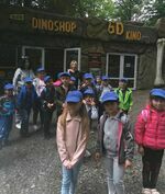 Przedszkolaki w Dinoparku