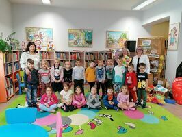 Wizyta przedszkolaków w Bibliotece Publicznej Miasta i Gminy Strzegom