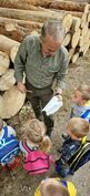 Dzieci z Goczałkowa na wycieczce do lasu