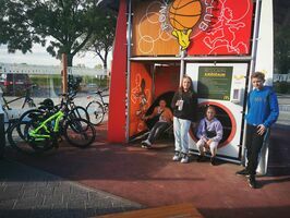 Wycieczka rowerowa uczniów ze Stanowic