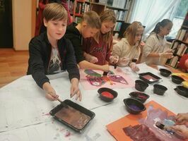 Zajęcia rozwijające kreatywność uczniów z Olszan