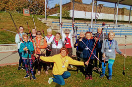 Zajęcia z Nordic Walking na OSiR-ze