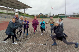 Zajęcia z Nordic Walking na OSiR-ze