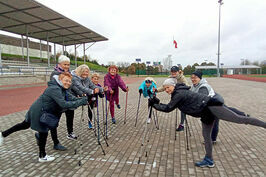 Zajęcia z Nordic Walking na OSiR-ze