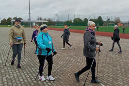 Zajęcia z Nordic Walking na OSiR-ze