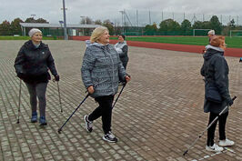 Zajęcia z Nordic Walking na OSiR-ze