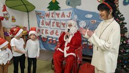 Spotkanie ze św. Mikołajem w Publicznym Przedszkolu nr 4