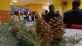 "Spotkanie opłatkowo-noworoczne" w Olszanach