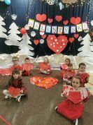 „Walentynki” w Publicznym Przedszkolu nr 4 w Strzegomiu