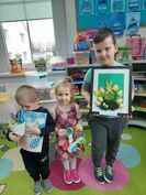 Konkursu plastyczny „Wielkanocny Zajączek” w przedszkolu w Olszanach