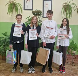 Uczniowie z Goczałkowa w gronie laureatów konkursu o Gross–Rosen