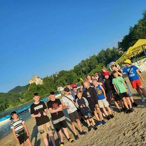 Wypoczynek letni w Niedzicy zorganizowany przez Uczniowski Klub Sportowy „Aktywna Kostrza”
