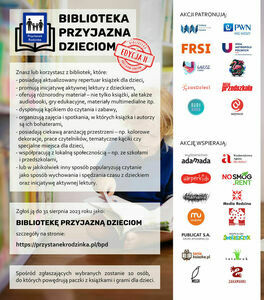 „Biblioteka Przyjazna Dzieciom”