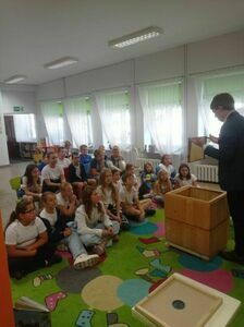 Dwie lekcje biblioteczne dla uczniów klas 4 PSP nr 4