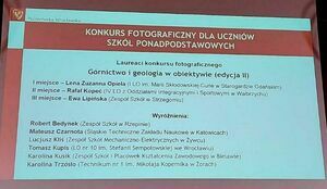 Ewa Lipińska po raz drugi została laureatką Ogólnopolskiego Konkursu Fotograficznego pn. „Górnictwo i geologia w obiektywie”