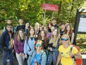 Wycieczka młodzieży z Zespołu Szkół w Tatry