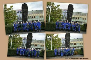„Górnicy” z Zespołu Szkół z wizytą w Kopalni Turów i na „Trójstyku”