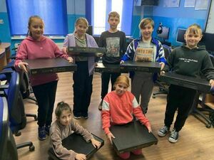 Laptopy dla uczniów z Olszan