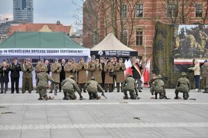 Związek Strzelecki na uroczystościach wojskowych we Wrocławiu  