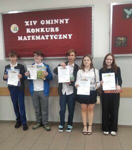 Kolejne sukcesy matematyczne uczniów z Jaroszowa