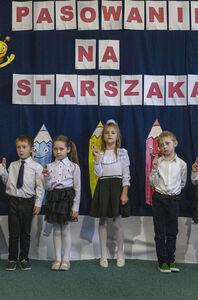 Uroczystość Pasowania na Starszaka w Publicznym Przedszkolu Nr 4 im. Pszczółki Mai w Strzegomiu