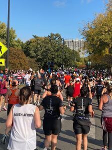 Przemysław Kubiak ze Strzegomia pobiegł w maratonie w Chicago