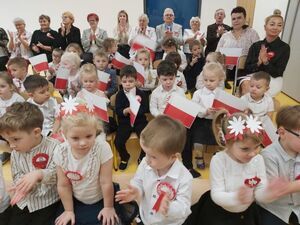 Narodowe Święto Niepodległości w Przedszkolu Nr 1 z oddz. integracyjnym  